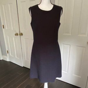 Theory Eyelet Shift Sleeveless Dress